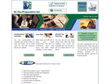 Tablet Screenshot of ez-tax-prep.net